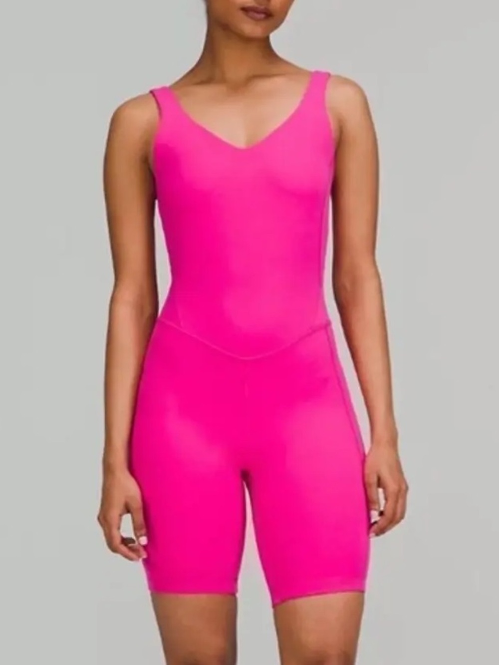 Align Onesie 8" Sonic Pink size 2 NWOT